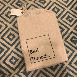 Bed Threads - 100% French Flax Linen Duvet Cover - Turmeric